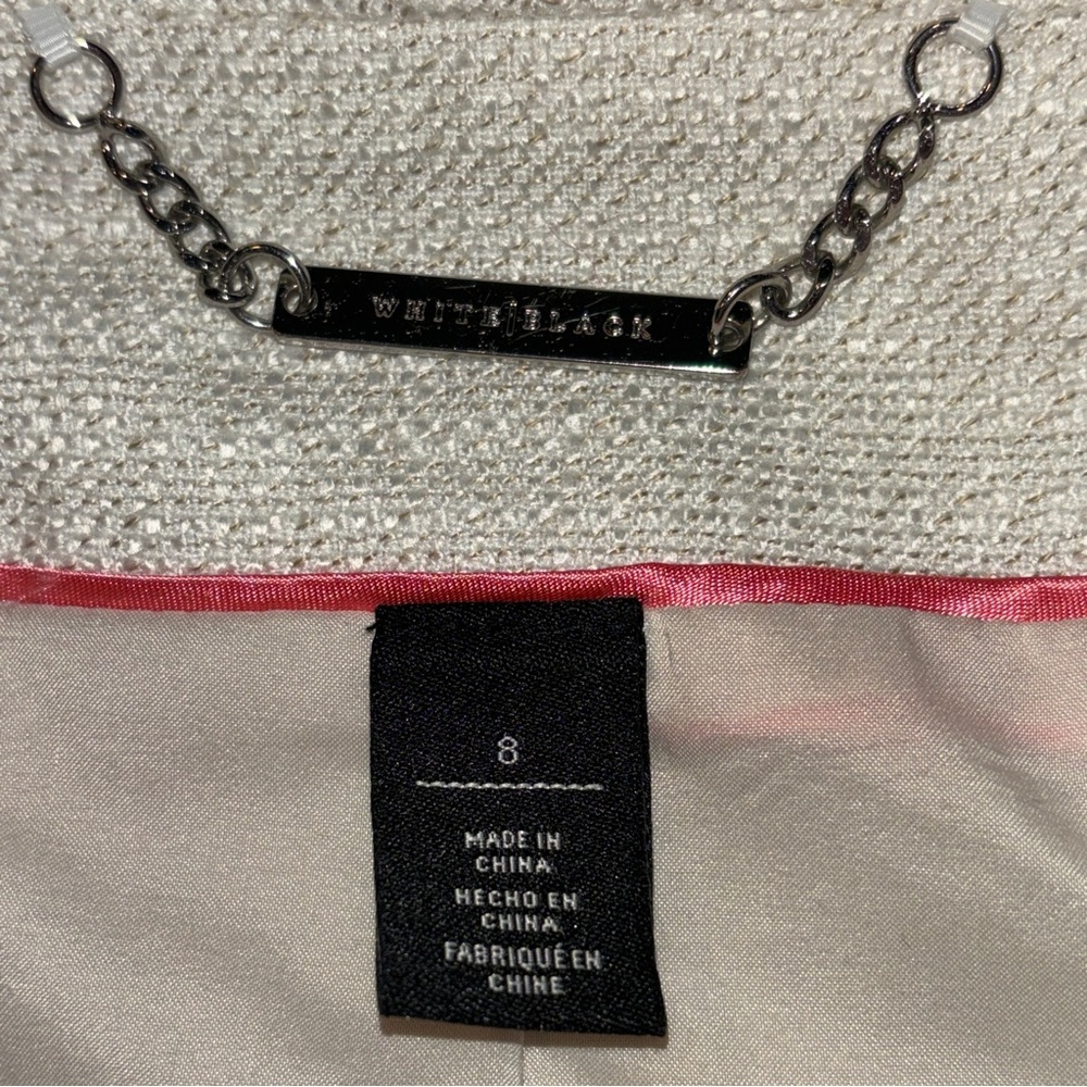 White House Black Market Cream Button Down Shirt - Picture 8 of 10